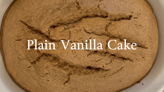 Simple Basic Vanilla Cake Recipe